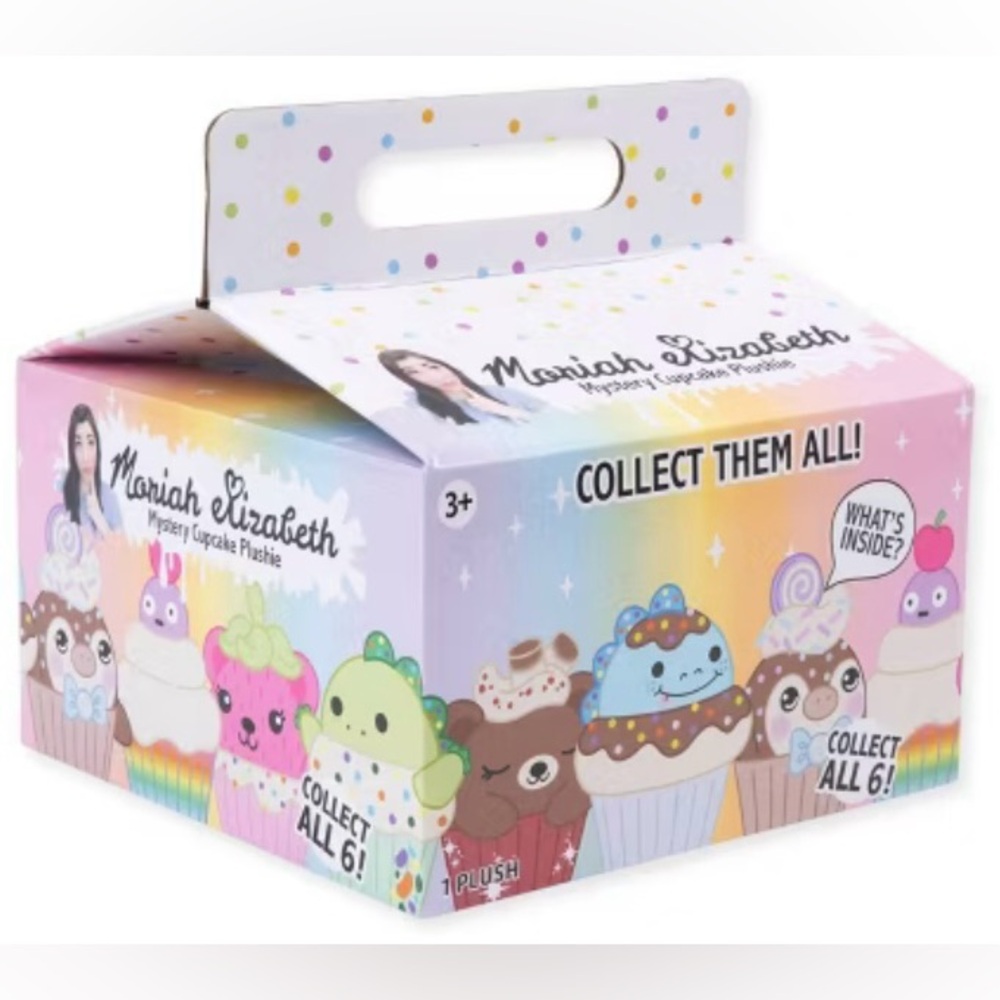 NIB, Moriah Elizabeth 6" Mystery Cupcake Plushie - Polyester Stuffed Animal